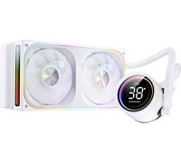 Jonsbo TH-240 AiO Wasserkühlung, ARGB, Display - 240mm, weiß Système de refroidissement à l'eau pour PC