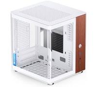 Jonsbo TK-0 PC Gehäuse, Mini-Tower, Mini-ITX, Tempered Glass, Holz G
