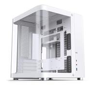Jonsbo Boîtier Micro-ATX TK-1 2.0 Mini Tower avec panneau vitré – Blanc