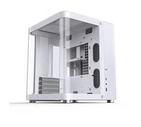 Jonsbo Boîtier Micro-ATX TK-1 2.0 Mini Tower avec panneau vitré – Blanc