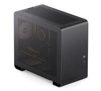 Jonsbo U4 Mini Mini Tower Noir - Boîtier PC - Mesh/Acier - Mini-ITX/Mini-ATX - Ventirad 165mm - GPU 420mm - ATX - USB 3.2 Gen 1/Gen 2 Type-C