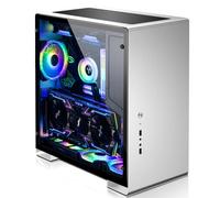 Jonsbo U5S - PC - Argent - ATX - ITX - micro ATX - Aluminium - Acier - Verre trempé - Gaming - 16 cm