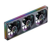 Jonsbo ZA-360BR 360 mm Reverse Blade PWM ARGB Ventilateur - Cadre unique, noir, silencieux et élégant