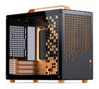 Jonsplus MATX Handle Case Z20 - Black-Orange