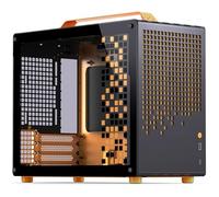 Jonsplus MATX Handle Case Z20 - Black-Orange