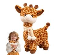 Jonuin 30 cm Girafe Peluche, Doudou Girafe Doux et Moelleux, Girafes en Peluche, Animaux en Peluche Mignon, Cadeau d’Anniversaire & Décoration Maison