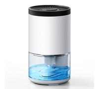 Jonwall Déshumidificateur pour la Maison, 1000ml Mini Déshumidificateur Portable, Déshumidificateurs Silencieux électrique avec arrêt Automatique et 7 LED Colorées pour Chambre Salle de Bain Armoire