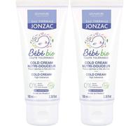 Jonzac Bébé Bio Cold Cream Nutri-Douceur Visage et Corps Crème Pour La Peau 2x100 ml