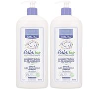Jonzac Bébé Bio Liniment Oléo-Calcaire Doux Nettoyant Siège Baume 2x1000 ml
