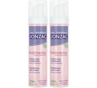 Jonzac Crème Rose Revitalisante Bio Éclat Peaux Matures et Ternes Pour La Peau 2x40 ml