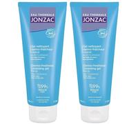 Jonzac Gel Nettoyant Dermo-Rafraîchissant Visage Bio 2x200 ml