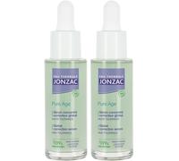 Jonzac Pure Age Sérum Correcteur Global Bio Peaux Adultes à Imperfections Concentré 2x30 ml