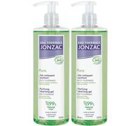 Jonzac Pure Gel Nettoyant Purifiant Peaux à Tendance Acnéique 2x500 ml