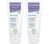 Jonzac REhydrate Crème Mains Hydratante Bio Pour La Peau 2x50 ml