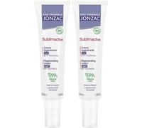 Jonzac Sublimactive Crème de Nuit Régénérante Bio anti-âge Pour La Peau 2x40 ml