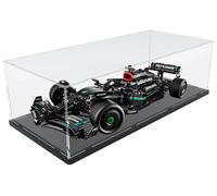 Joodyyoo Vitrine Acrylique pour Lego Ferrari F1 42207, pour Lego Technic 42228,42141,42206,42171 Echelle 1/8 Voiture, Anti-poussiere Boite Transparent Rangement Vitrine Salon, 70x30x20 cm