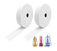 Jooehyer 1 Rouleau de Bandes de Ouate, 2 1/4 Pouces au Total, 76 Mètres de Ouate de Coton Mélangé avec 3 Fabricants de Tubes en Tissu pour Tapis JellyRoll