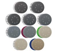 Jooehyer 100 Disques de Ponçage à Sec et Humide 125 mm, 5 Pouces, 8 Trous, Papier de Verre Auto-Agrippant, Grains 400-7000, Assortiment pour Ponceuse Orbitale