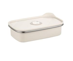 Jooehyer Boîte de Conservation des Aliments de Grande Capacité, Boîte Hermétique, Boîte à Lunch Épaisse, Réutilisable et Empilable avec Couvercle, 3200 ML