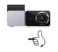 Jooehyer Cam¨¦ra de Tableau Bord 2K et Arri¨¨re Double Cam¨¦ra DVR de Voiture Enregistreur de Cam¨¦ra de Tableau de Bord ¨¤ Vision Nocturne Moniteur de Stationnement 24H WiFi Int¨¦GR¨¦ (B)