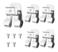 Jooehyer Clip de Ceinture, 20 Pièces de Clip de Perceuse pour Ceinture à Outils 633586002 636181001 Pièce de Rechange avec Vis, Crochet de Tournevis en Acier Inoxydable