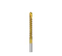 Jooehyer Foret à Revêtement en Titane de 6,5 Mm, Foret à Scie Dentée en Spirale, Foret Composite, Foret Hélicoïdal