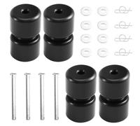 Jooehyer GL1 GMNR925 Rouleau de Porte de Remorque Kit de Rouleau de Pi¨¨Ces de Levage de Remorque Adapt¨¦ pour la Remorque de Levage Couleur Noir