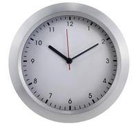 Jooehyer Horloge de Cuisine de Salle de Bain, Horloge de Salle de Bain Étanche, Affichage Numérique LCD, Détecteur D'Horloge, Horloge sans Poinçonnage Noir