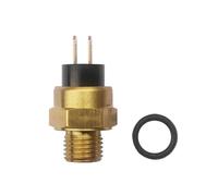 Jooehyer Interrupteur de Temp¨¦rature de Ventilateur de Radiateur de Moto Capteur de Temp¨¦rature D'Eau M14x1,5