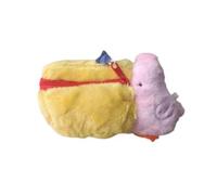 Jooehyer Kawaii Pélican en Peluche Porte-Monnaie Sac en Peluche Sac à Crayons Mignon Dessin Animé Maquillage Sac de Rangement pour Enfant Cadeaux d'anniversaire C