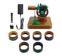 Jooehyer Machine Électrique pour Affûter Automatiquement les Ciseaux avec 12 Anneaux de Ponçage, Adaptateur EU.