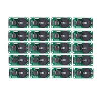 Jooehyer Module D'Horloge en Temps Réel DS1302 Sans Composants Électroniques de Synchronisation de Batterie CR2032 20 Pièces/Ensemble