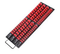 Jooehyer Outil de Stockage de Douille avec Poignée 80pcs Plancez à Douille Plateau Portable Portable de 1/4 de 4 Pouces 3/8 de Pouce 1/2 Pouce