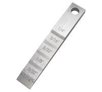 Jooehyer Outils de Tuyauteur 2130 Petite Cale D'Espacement de Tuyau Jauge D'Épaisseur Étagée Jauge D'Épaisseur Étagée pour le Soudage D'Espacement de Tuyaux
