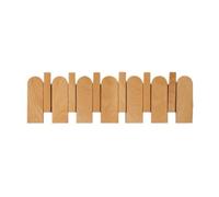Jooehyer Porte-Manteau Mural en Bois avec Crochet Décoratif Caché, Vêtements, Chapeaux, Clés, Placard pour Meubles de Salon B