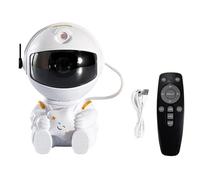 Jooehyer Projecteur D'Astronaute LED Veilleuse Projecteurs Étoilés Lampe Décoration Chambre Décorative pour Enfants Cadeaux A