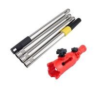 Jooehyer Rallonge de Pinceau à Peinture Rallonge de Pinceau à Peinture Multi-Angle Fixation de Manche D'Extension Rallonge de Rouleau de Peinture Rétractable