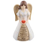 Jooehyer Sculpture D' Cadeau d'anniversaire pour Mère Cadeau de Retraite pour Femme Décoration de Artisanat en Résine