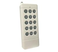 Jooehyer T¨¦l¨¦commande Sans ¨¤ 15 Touches 433M pour Alarmes Antivol, Syst¨¨mes de S¨¦curit¨¦, ¨¦clairage de Porte Roulante, Ferme 1-13