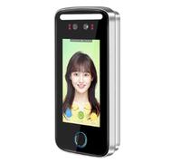 Jooehyer Tuya Wifi AI Lecteur de Reconnaissance Faciale Dynamique Terminal de Présence 5000face IP Écran 5 Pouces 125 KHz IP54 Étanche (B)