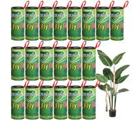 Joogee 20 Pcs Rubans Attrape Mouches Rouleau adhésif Mouche Collant Attrape Mouche Papier Tue Mouche pour Les moustiques et Autres Insectes Volants