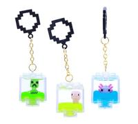joojee GmbH Minecraft Charms Pendentif 6,5 cm, multicolore, Taille unique, Moderne
