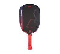 JOOLA Agassi Heat Vision Pagaie de pickleball 16 mm - Nouvelle forme avec point doux étendu - Surface texturée en fibre de carbone pour la rotation - Film SK pour moins de vibrations - Approuvé par