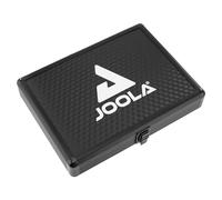 Joola Boîte aluminium pour raquette de tennis de table et 3 balles Noir