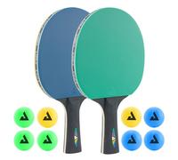 JOOLA COLORATO Set de Raquettes et Balles, Mixte, Multicolore