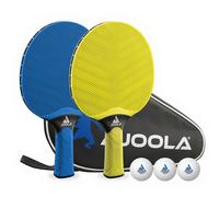 Joola Set de tennis de table Vivid Outdoor 2 raquettes 3 balles sac Jaune
