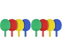 JOOLA Multicolor Raquettes de Tennis de Table d'extérier - Set de 4 Raquettes (Lot de 2)