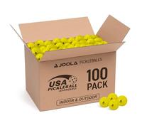 JOOLA Pickleball Primo Balls Lot de 100 balles de Jeu 3 étoiles de qualité supérieure pour l'extérieur et l'intérieur avec Certification USAPA 26 g Diamètre 74 mm Jaune