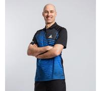 JOOLA polo Zephir Noir / bleu 2XS