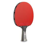 JOOLA Racket tennis de table Carbon X Pro Compétition professionnelle approuvée l'ITTF 7 étoiles, épaisseur éponge 2 MM, Noir-Gris